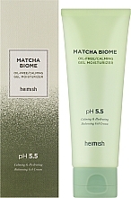 Освіжальний крем-гель для обличчя - Heimish Matcha Biome Oil-Free Calming Gel Moisturizer — фото N2