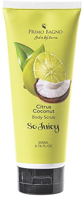 Скраб для тіла "Цитрус і кокос" - Primo Bagno Citrus Coconut Body Scrub — фото N1