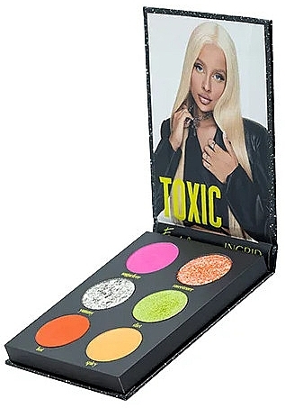 Палетка теней для век - Ingrid Cosmetics x Fagata Toxic Eyeshadow Palette — фото N1