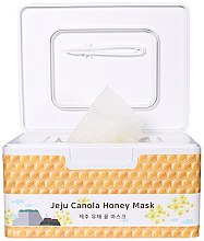 Парфумерія, косметика Тканинна маска для обличчя з медом - Purenskin Jeju Canola Honey Mask