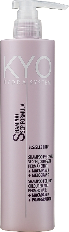 Шампунь для сухих окрашенных волос - Kyo Hydra System Shampoo For Dry Coloured And Permed Hair — фото N1