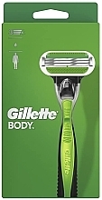 Станок для бритья тела, 1 шт. - Gillette Body Razor — фото N1