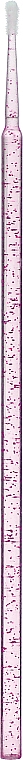 Микроаппликаторы для ресниц, розовый блеск, 100 шт. - Lewer Krystal — фото N1