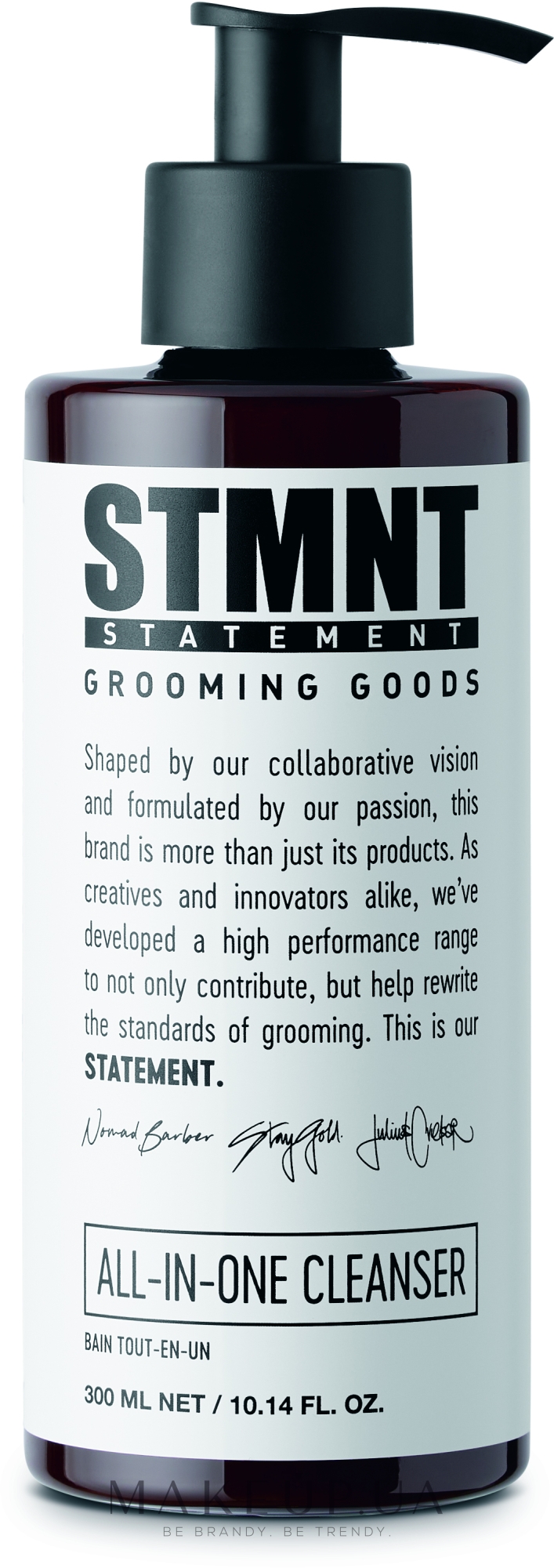 Шампунь 4в1 - STMNT Statement Grooming Goods All In One Cleanser — фото 300ml