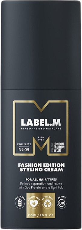 Крем для укладання волосся - Label.m Fashion Edition Styling Cream — фото N1