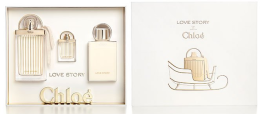 Духи, Парфюмерия, косметика Chloé Love Story - Набор (edp/75ml + b/lot/100ml + edp/7.5ml)