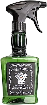 Розпилювач перукарський "Віскі", 500 мл, зелений - Detreu Barber Whiskey Style — фото N1