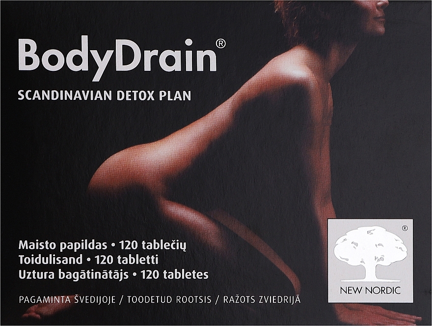 Пищевая добавка "Для очищения организма" - New Nordic BodyDrain — фото N1