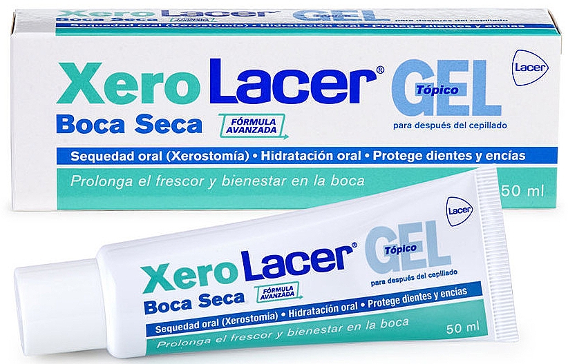Гелевая зубная паста - Lacer Xero Topical Gel  — фото N1