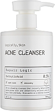 Очищающее средство для кожи лица и тела с акне - Logically, Skin Acne Cleanser — фото N1