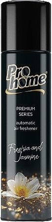 Аэрозольный освежитель воздуха "Фрезия и жасмин" - ProHome Premium Series Avtomatic Air Freshener  — фото N1