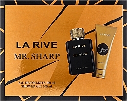 La Rive Mr. Sharp - Набор (edt/100ml + sh/gel/100ml) — фото N1