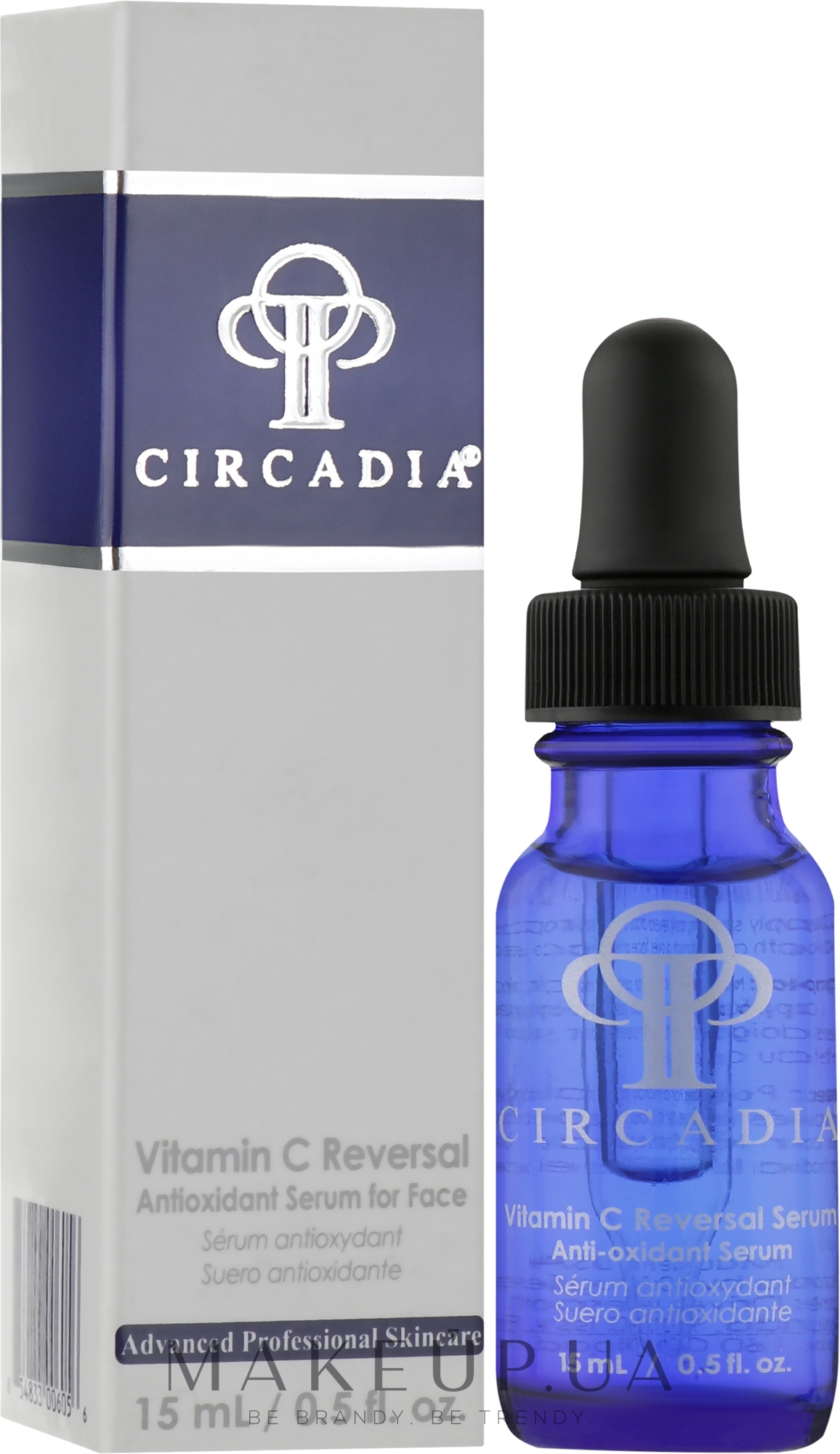 Сироватка для обличчя з вітаміном С - Circadia Vitamin C Reversal Serum — фото 15ml