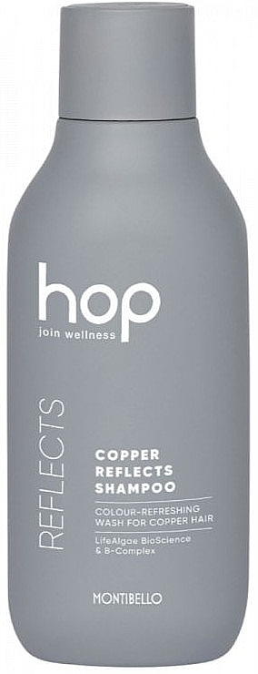 Шампунь для сяйва мідних відтінків волосся - Montibello HOP Copper Reflects Shampoo — фото N1