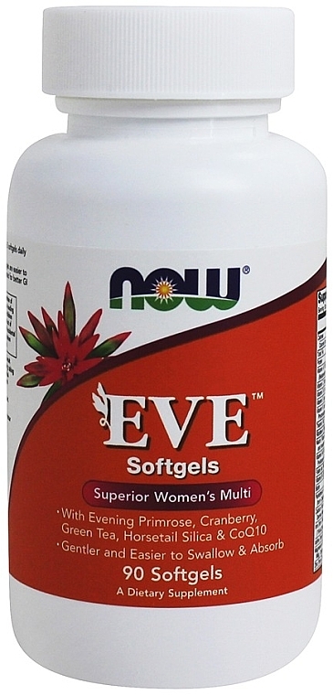 Мультивітаміни для жінок, гелеві капсули - Now Foods Eve Womans Multi Softgels — фото N1