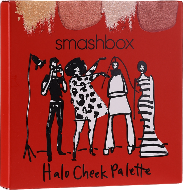 Палетка для макіяжу - Smashbox Halo Cheek Palette — фото N3