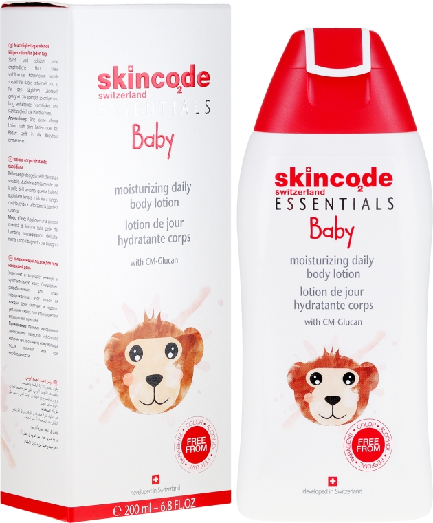 Увлажняющий детский лосьон для тела - Skincode Baby Moisturizing Daily Body Lotion — фото N1