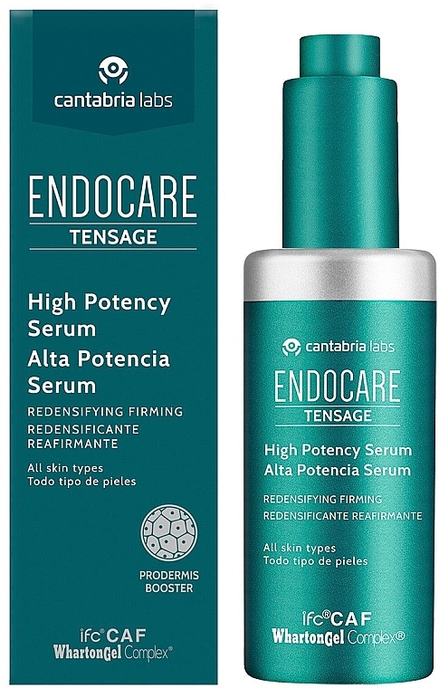 Высокоэффективная сыворотка для лица - Cantabria Labs Endocare Tensage High Potency Serum — фото N1