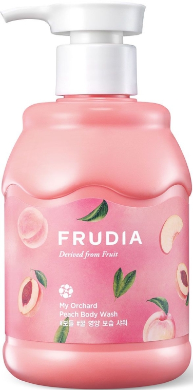 Кремовий гель для душу з ароматом спілого персика - Frudia My Orchard Peach Body Wash — фото N1