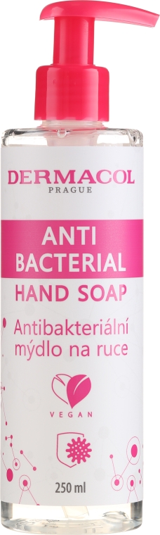 Антибактериальное жидкое мыло для рук - Dermacol Anti Bacterial Hand Soap — фото N1