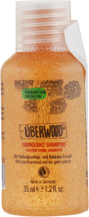 Шампунь для окрашенных волос "Сияние цвета" - Uberwood Colour Shine Shampoo (миниатюра)