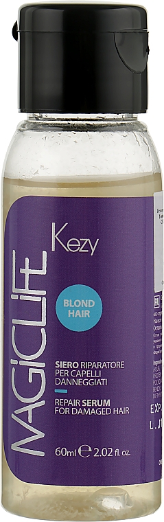 Сироватка відновлювальна для пошкодженого волосся - Kezy Magic Life Repair Serum Hair — фото N1
