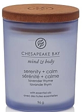 Парфумерія, косметика Ароматична свічка "Serenity & Calm" - Chesapeake Bay Candle