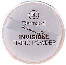 Прозора фіксуюча пудра - Dermacol Invisible Fixing Powder — фото N8