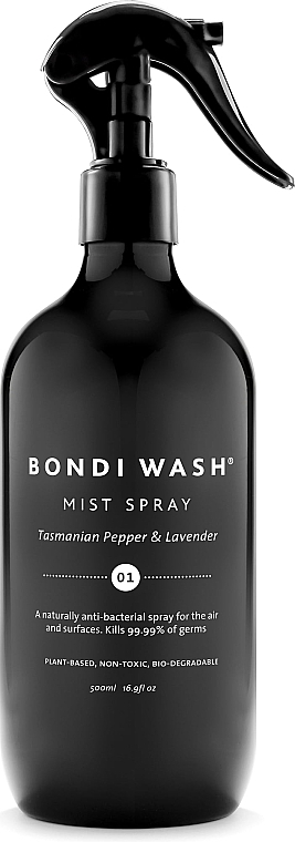 Спрей для помещений "Тасманский перец и лаванда" - Bondi Wash Mist Spray Tasmanian Pepper & Lavender — фото N2