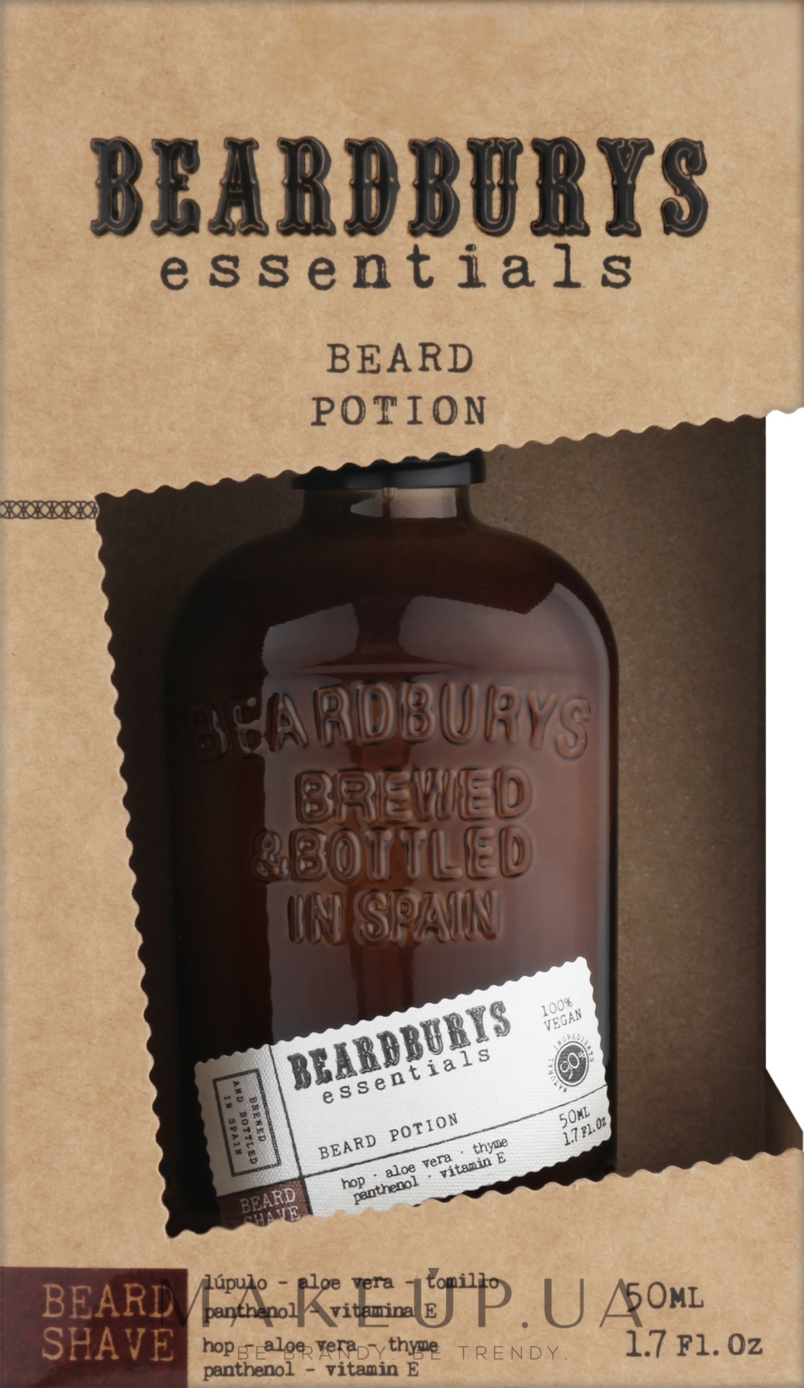Масло для бороды - Beardburys Beard Potion  — фото 50ml