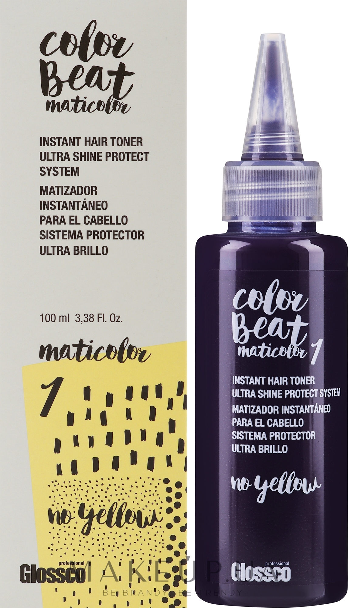 Тонер для волос - Glossco Color Maticolor — фото 100ml