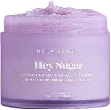 Сахарный натуральный скраб для тела - NCLA Beauty Hey, Sugar Exfoliating All Natural Body Scrub Birthday Cake — фото N1