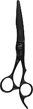 Ножиці для підстригання волосся - Olivia Garden PowerCut Matt Black 625 — фото N1