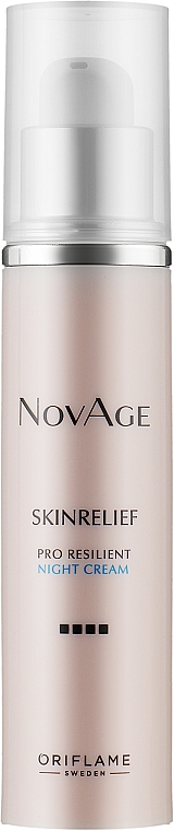 Нічний крем-комфорт для шкіри - Oriflame NovAge Skinrelief Pro Resilient Night Cream — фото N1