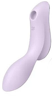 Вакуумный клиторальный стимулятор, фиолетовый - Satisfyer Curvy Trinity 2 Violet — фото N1