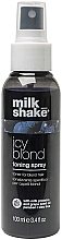 Духи, Парфюмерия, косметика Тонирующий спрей для светлых волос - Milk Shake Icy Blond Toning Spray 