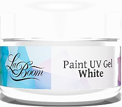 Духи, Парфюмерия, косметика Гель для ногтей - La Boom Paint UV Gel White