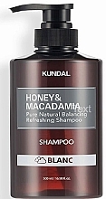 Шампунь для волос "Blanc" - Kundal Honey & Macadamia Shampoo — фото N1