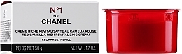 Восстанавливающий крем для лица - Chanel N1 De Chanel Red Camellia Rich Revitalizing Cream Refill (сменный блок) — фото N2