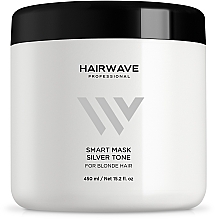 Маска для нейтралізації жовтизни "Silver Tone" - HAIRWAVE Mask For Hair Silver Tone — фото N1