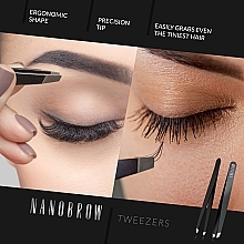 Пинцет для бровей - Nanobrow Tweezers — фото N3