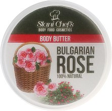 Духи, Парфюмерия, косметика Масло для тела "Болгарская роза" - Hristina Stani Chef'S Body Food Bulgarian Rose Body Butter