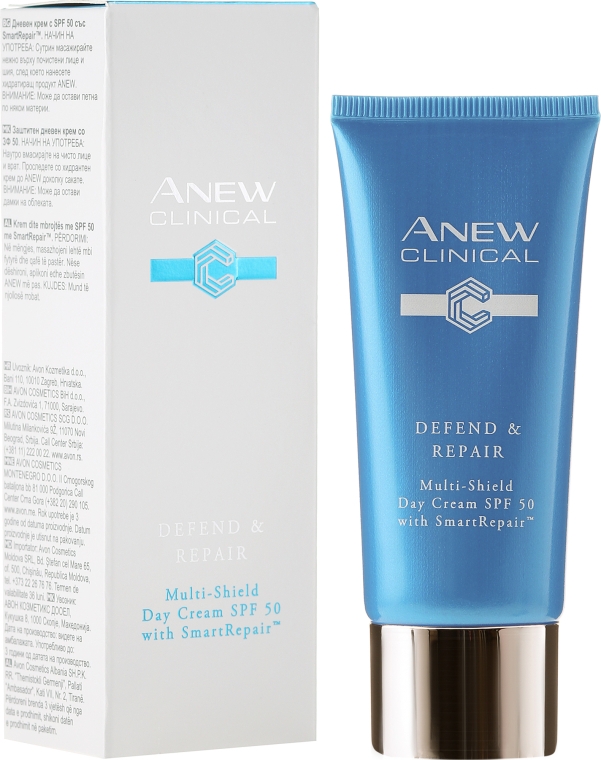 Мультизащитный дневной крем - Avon Anew Clinical Multi-Shield Day Cream SPF50