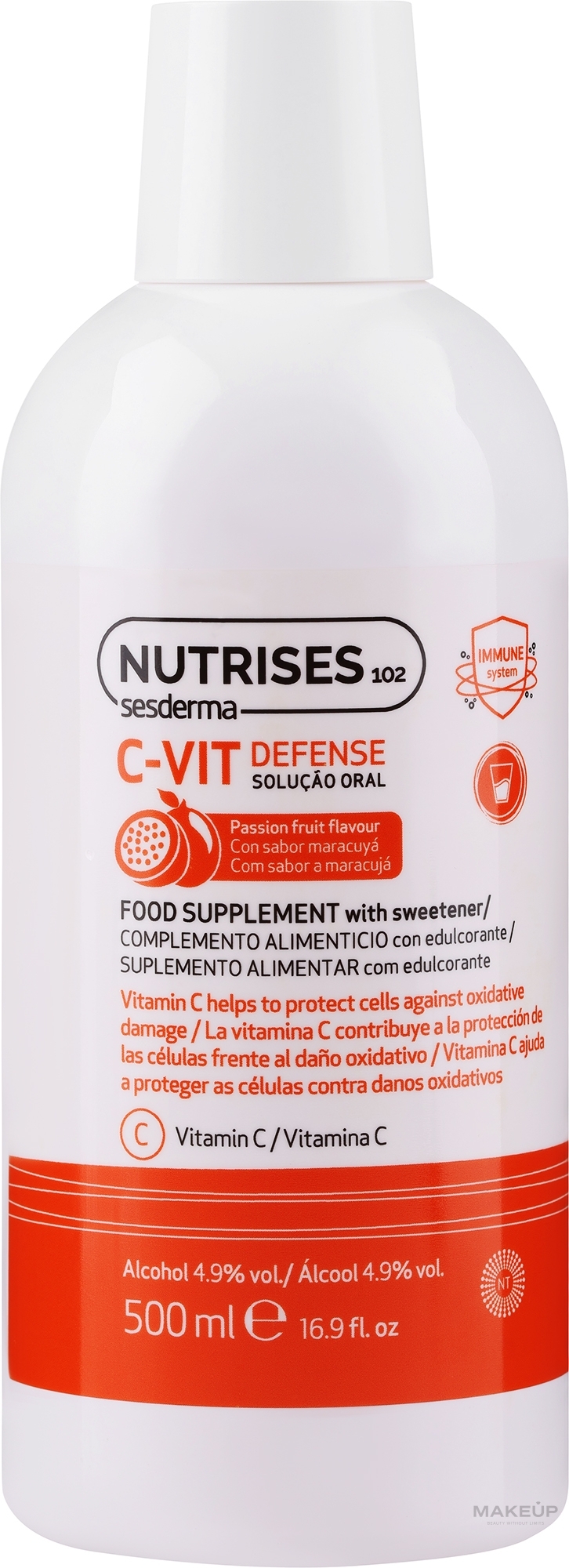 Пищевая добавка - Sesderma C-VIT Defense — фото 500ml