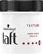 Парфумерія, косметика Текстурувальна паста для волосся - Taft Looks Carbon Force Texturizing Fiber Paste