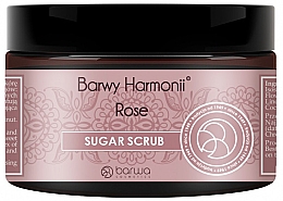 Духи, Парфюмерия, косметика Сахарный пилинг для тела "Роза" - Barwa Harmony Sugar Rose Peeling 