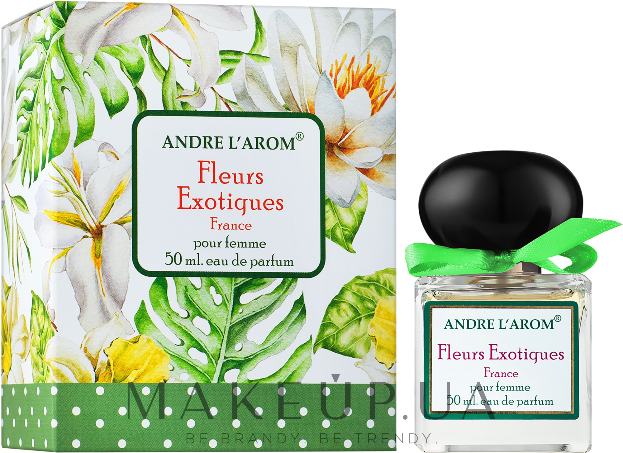Andre L'arom Lovely Flauers Fleurs Exotiques - Парфюмированная вода — фото 50ml