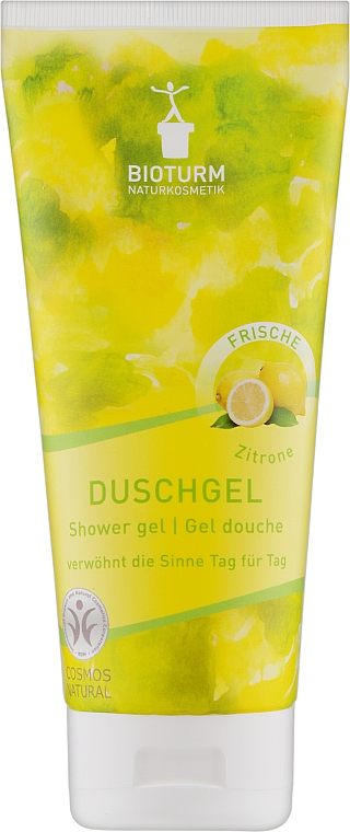 Гель для душу "Лимон" - Bioturm Lemon Shower Gel No.76 — фото N1