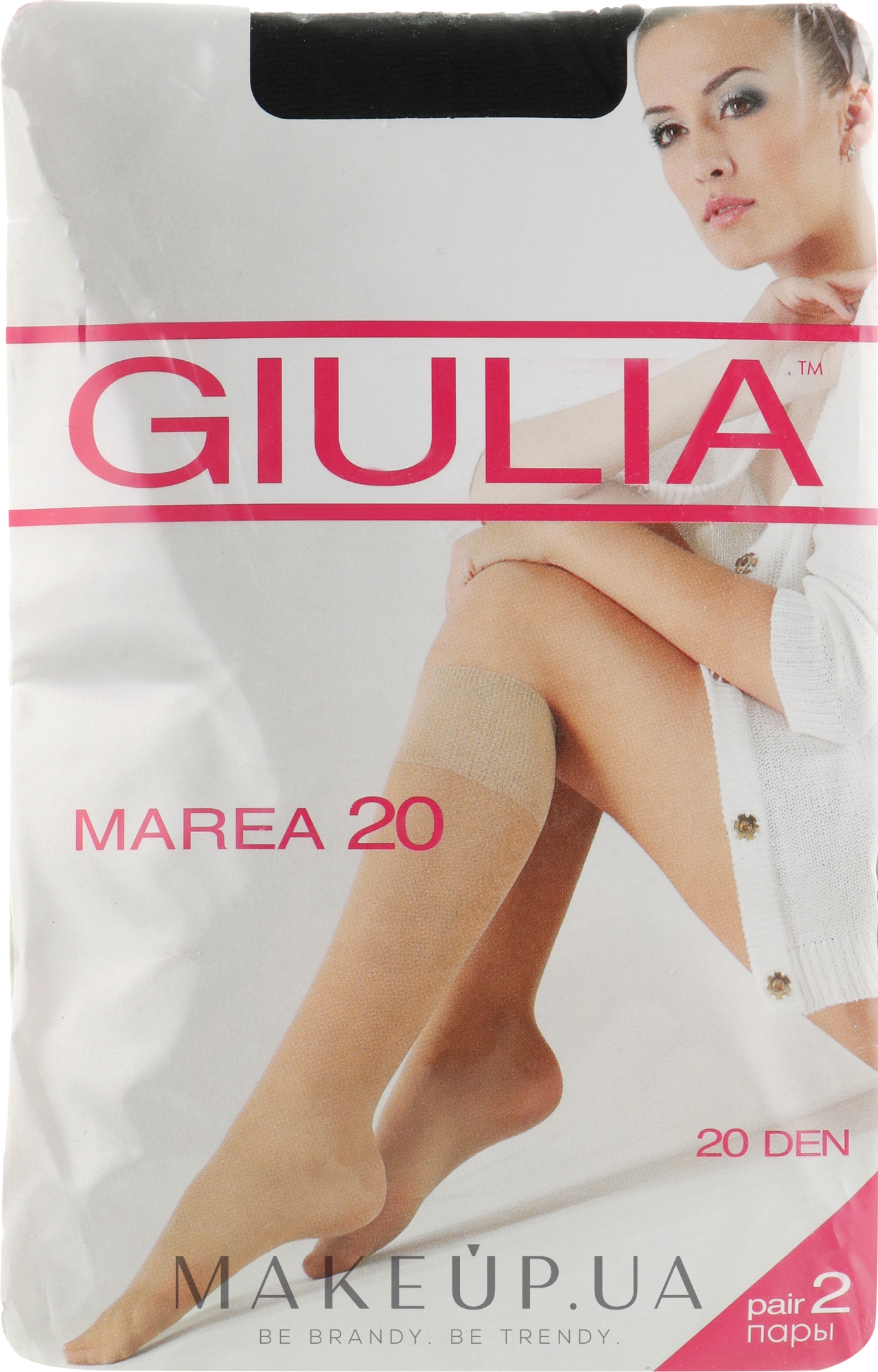 Гольфи для жінок "Marea Gambaletto" 20 Den, nero - Giulia — фото One Size
