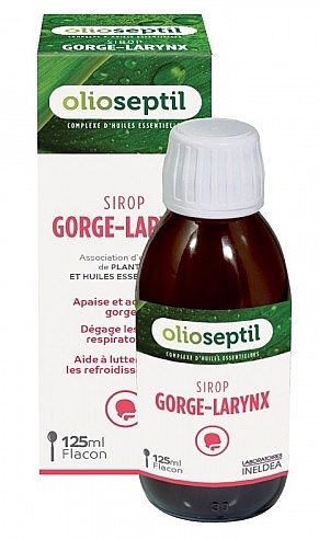 Сироп "Горло-гортань" - Olioseptil Sirop Gorge-Larynx — фото N1